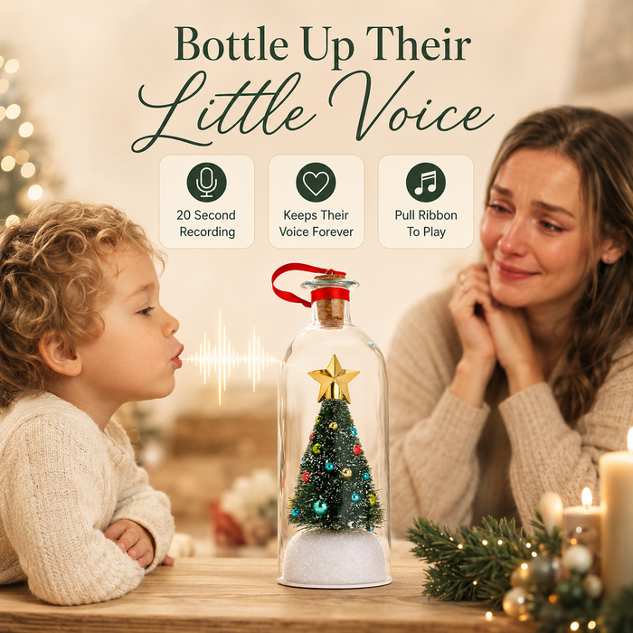 Christmas Tree Message In A Bottle