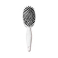 Paddle Brush - Smoother, Stronger, Shinier Hair - Boar Bristle Brush with Nylon Bristles and Microsphere Massaging Tips