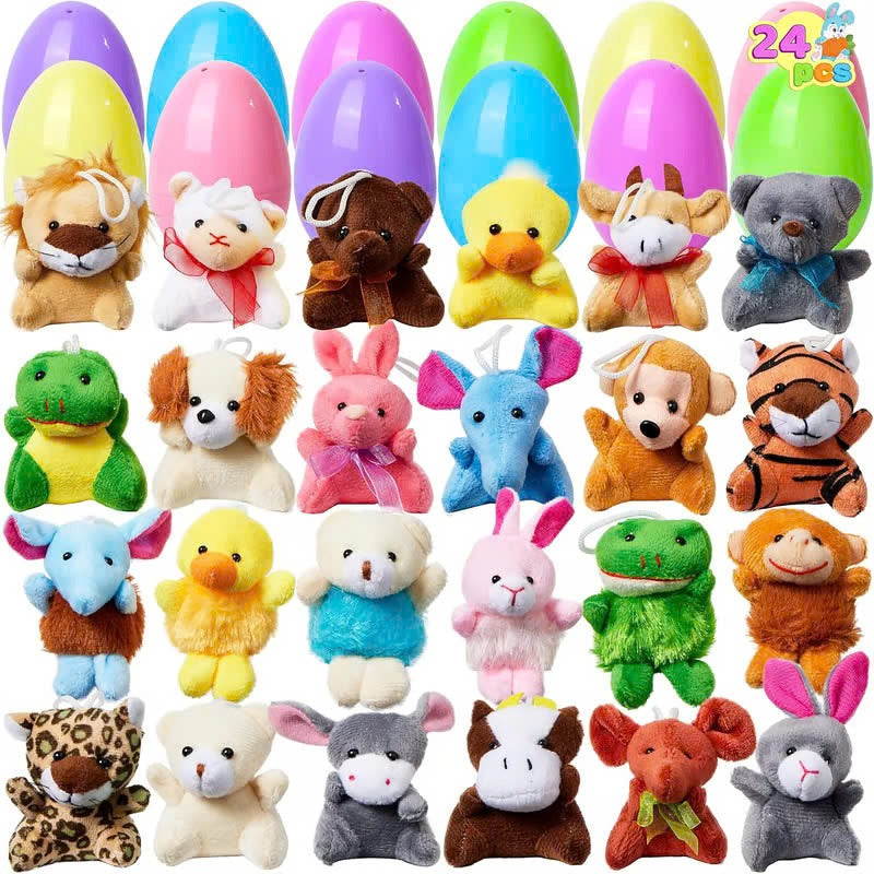 🔥49% OFF Today Only! 12/24/36 Pcs Prefilled Easter Eggs, Ideal for Kids Gifts, Party Favors, Classroom Rewards & Fun Activities