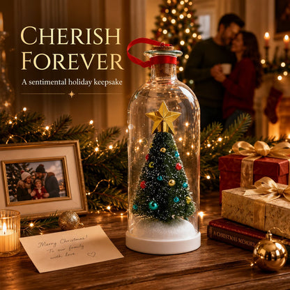 Christmas Tree Message In A Bottle