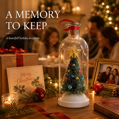 Christmas Tree Message In A Bottle