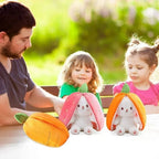 🐰Hide-and-Seek Reversible Bunny Plush (Strawberry🍓 & Carrot🥕 Edition)