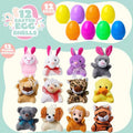🔥49% OFF Today Only! 12/24/36 Pcs Prefilled Easter Eggs, Ideal for Kids Gifts, Party Favors, Classroom Rewards & Fun Activities