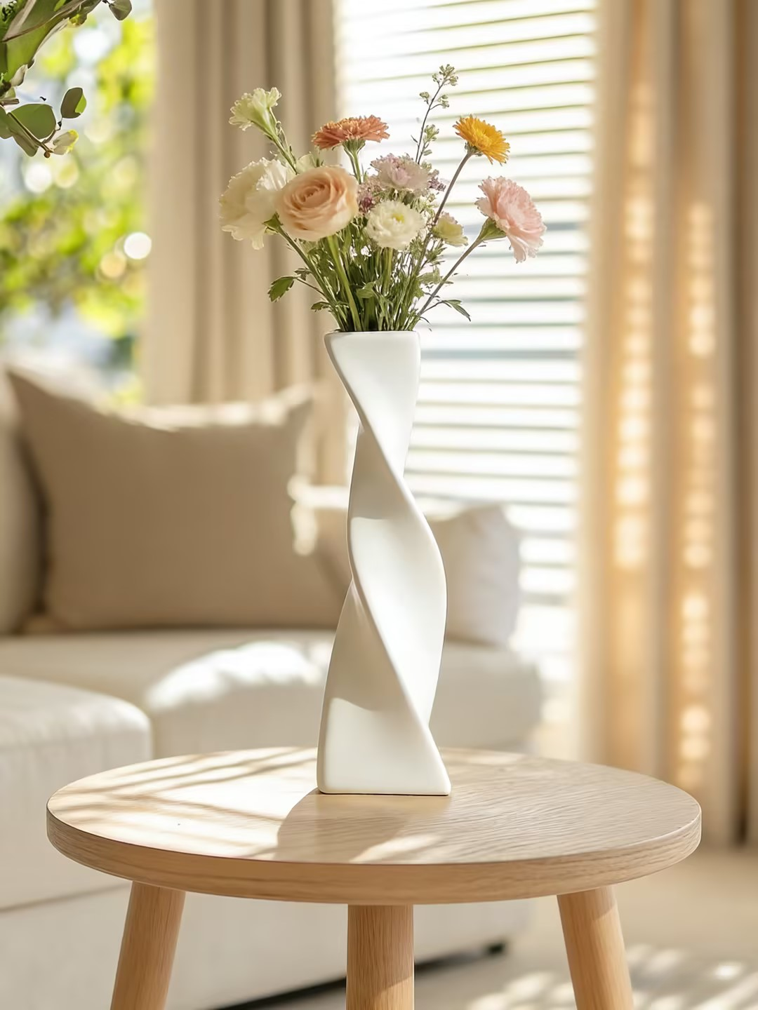 Modern Geometric Ceramic Art Vase