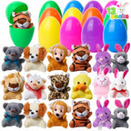 🔥49% OFF Today Only! 12/24/36 Pcs Prefilled Easter Eggs, Ideal for Kids Gifts, Party Favors, Classroom Rewards & Fun Activities