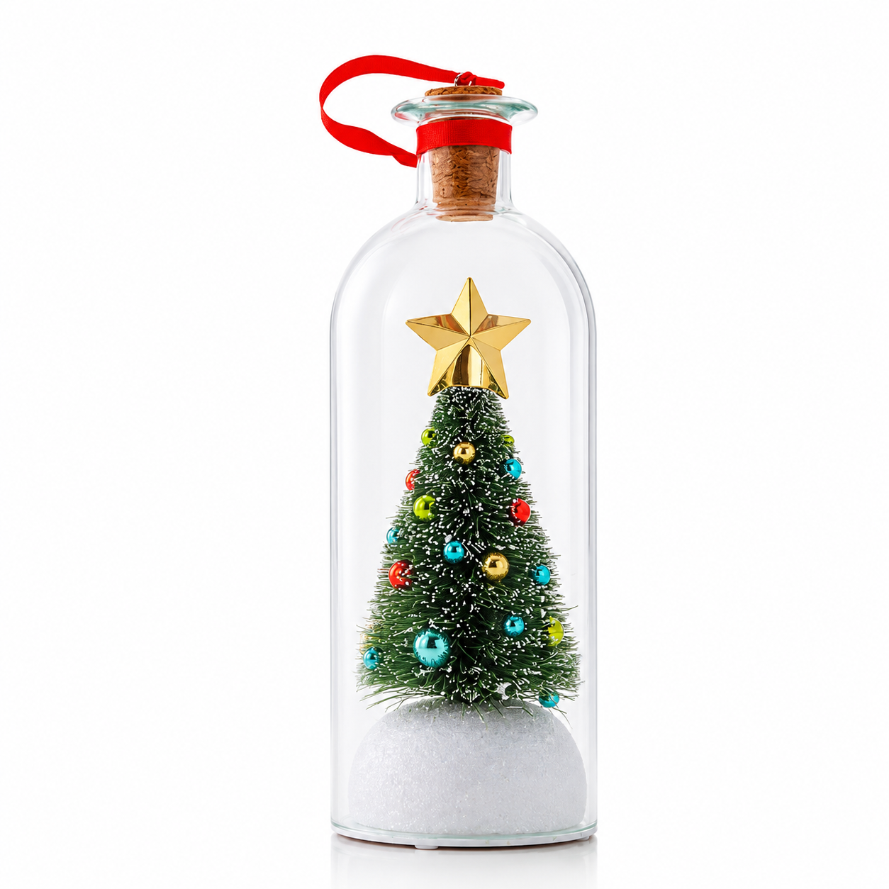 Christmas Tree Message In A Bottle