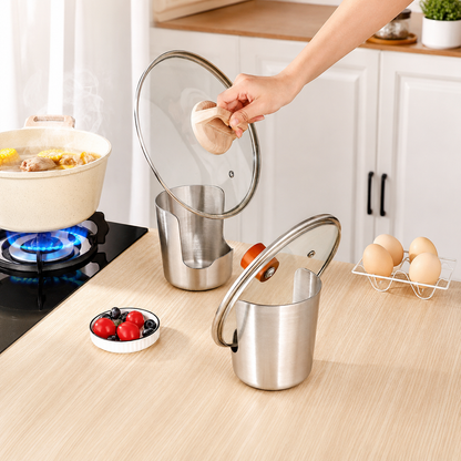 Multi-Functional Stainless Steel Kitchen Utensil Holder