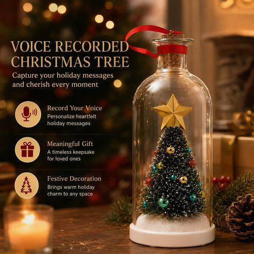 Christmas Tree Message In A Bottle