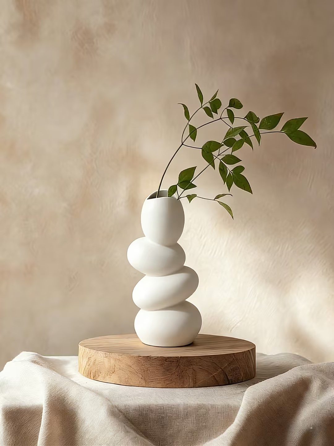 Nordic Ins Style Ceramic Stone Vase