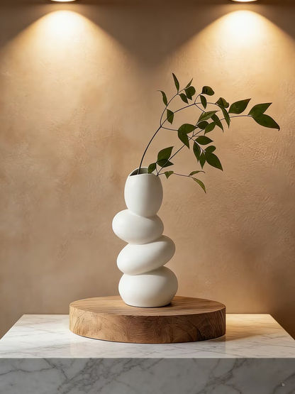 Nordic Ins Style Ceramic Stone Vase