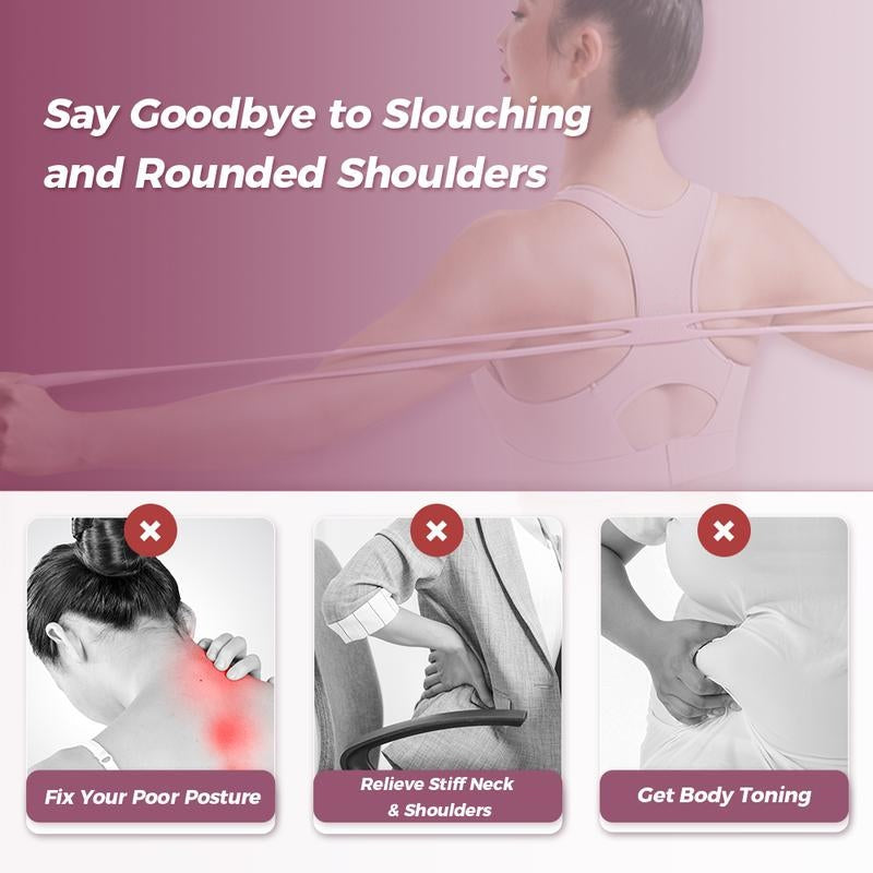 🔥20%OFF TODAY ONLY!Figure 8 Resistance Bands for Women – 8-Shaped TPE, Latex-Free