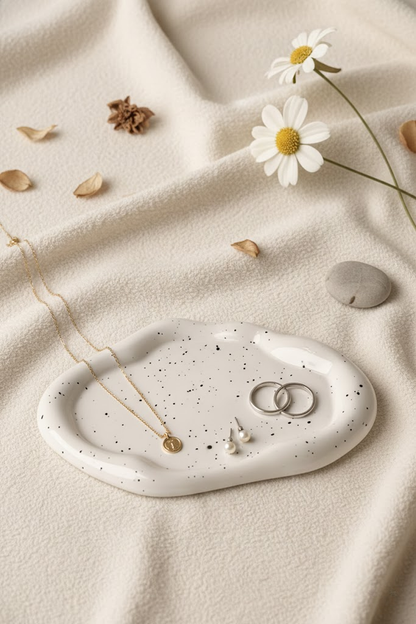 Modern Nordic Ceramic Vanity Tray & Storage Dish